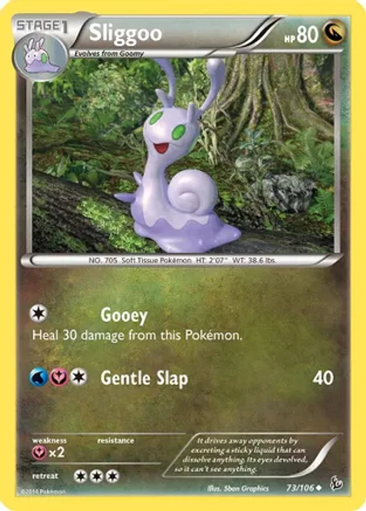Sliggoo - 73/106 - Uncommon - Reverse Holo