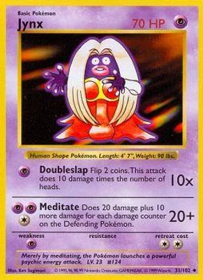Jynx - 31/102 - Uncommon - Shadowless Edition