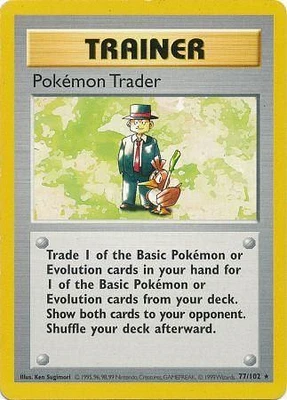 Pokemon Trader - 77/102 - Rare - Shadowless Edition