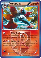 Volcarona - 13/101 - Cracked Ice Holo Solar Strike Theme Deck Exclusive