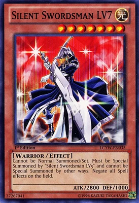 Silent Swordsman LV7 - LCYW-EN035 - Common - Unlimited Edition