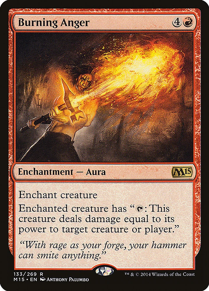 Burning Anger - Foil