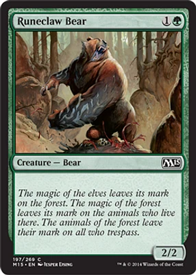 Runeclaw Bear - Foil