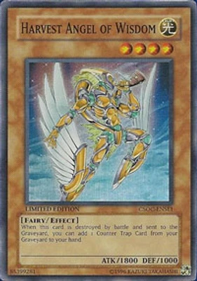 Harvest Angel of Wisdom - CSOC-ENSE1 - Super Rare - Limited Edition