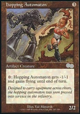 Hopping Automaton