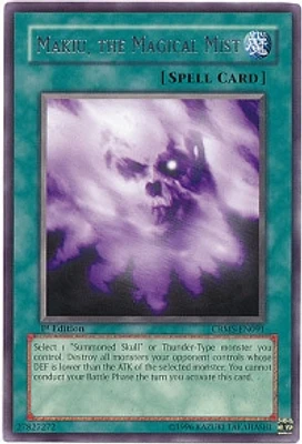 Makiu, the Magical Mist - CRMS-EN091 - Rare - 1st Edition