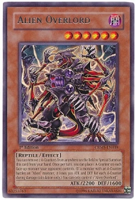 Alien Overlord - CRMS-EN038 Rare 1st Edition