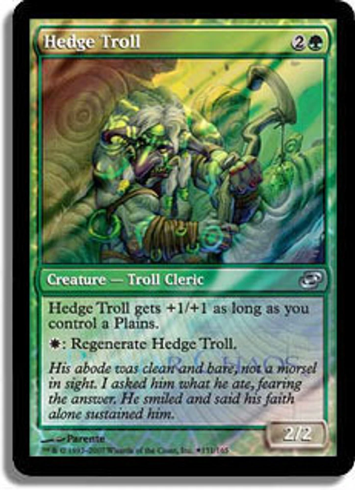 Hedge Troll - Foil - Launch Promo