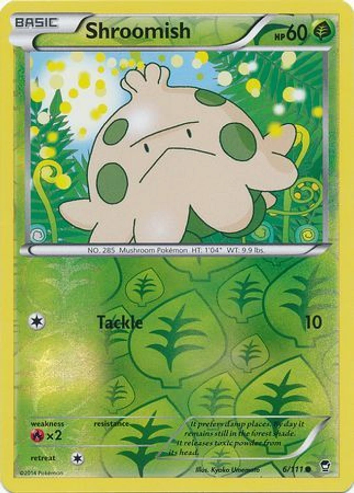 Shroomish - 6/111 Common Reverse Holo