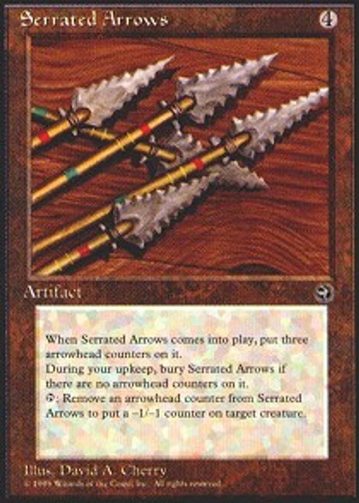 Serrated Arrows