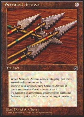 Serrated Arrows