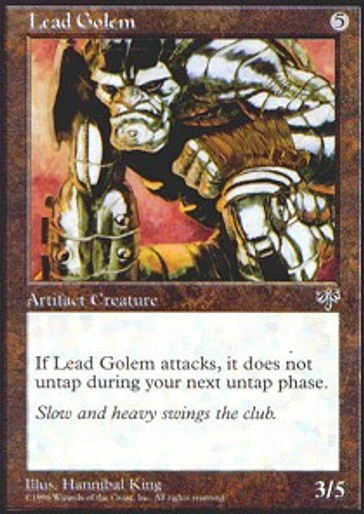 Lead Golem