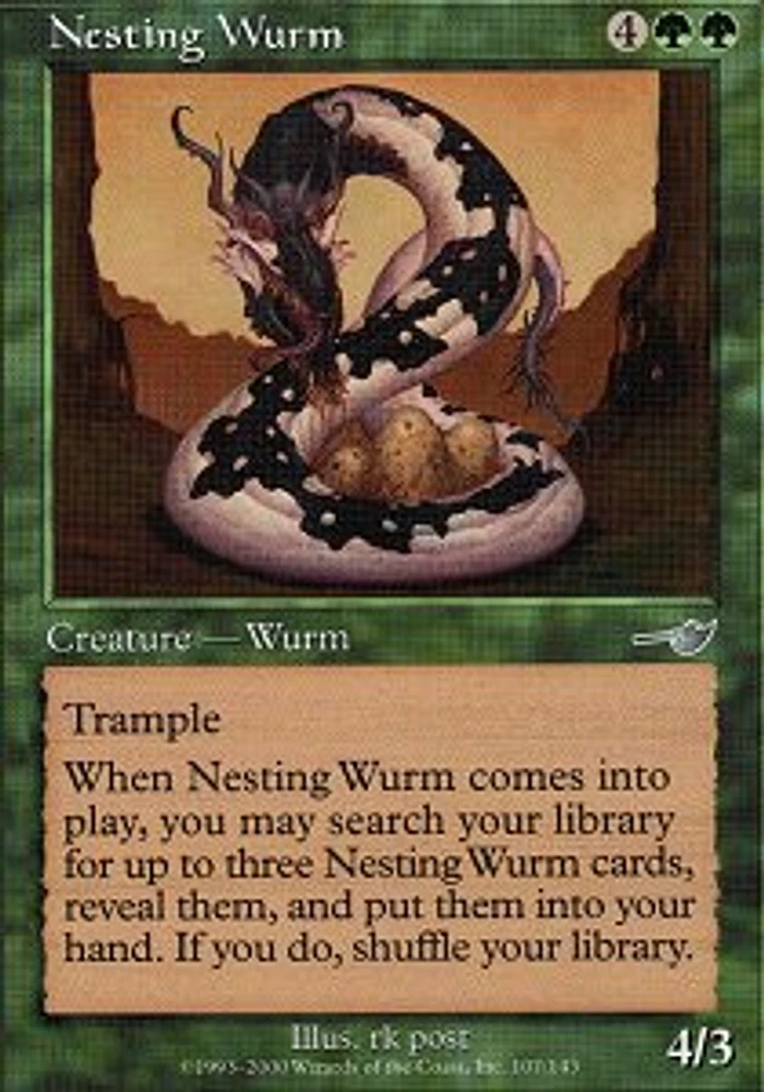 Nesting Wurm