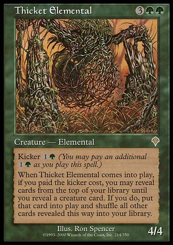 Thicket Elemental