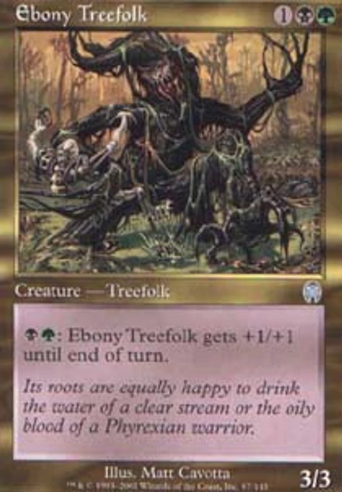 Ebony Treefolk