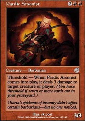 Pardic Arsonist