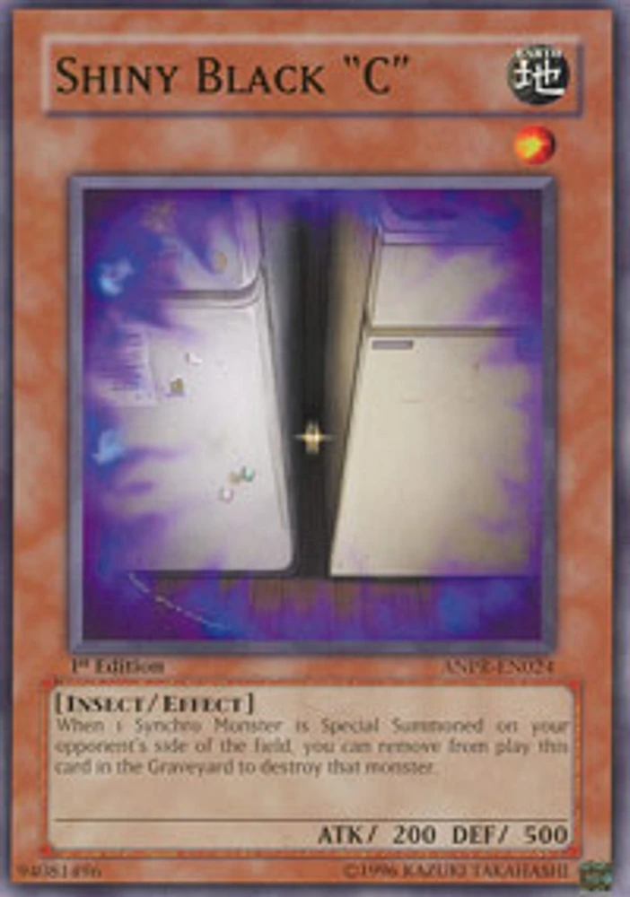 Shiny Black "C" - ANPR-EN024 - Common - 1st Edition