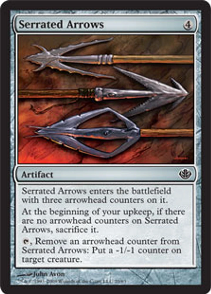 Serrated Arrows