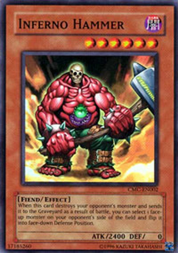 Inferno Hammer - CMC-EN002 - Super Rare - Limited Edition