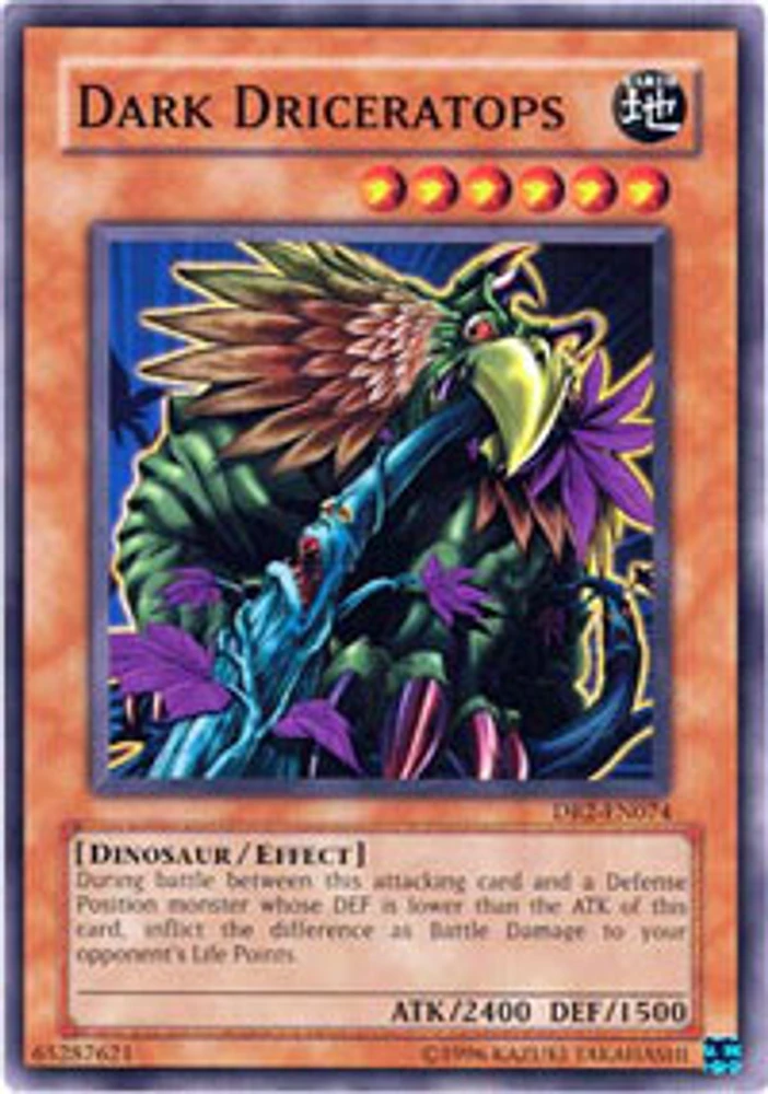 Dark Driceratops - DR2-EN074 - Common - Unlimited Edition