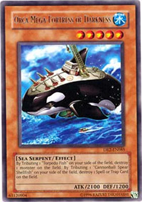 Orca Mega-Fortress of Darkness - DR2-EN085 - Rare - Unlimited Edition