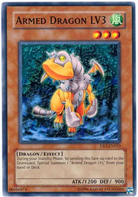 Armed Dragon LV3 - DR3-EN013 - Common - Unlimited Edition