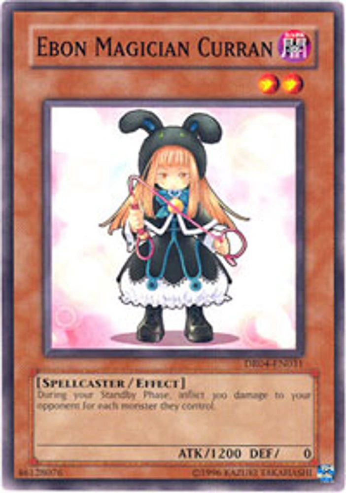 Ebon Magician Curran - DR04-EN031 - Common - Unlimited Edition