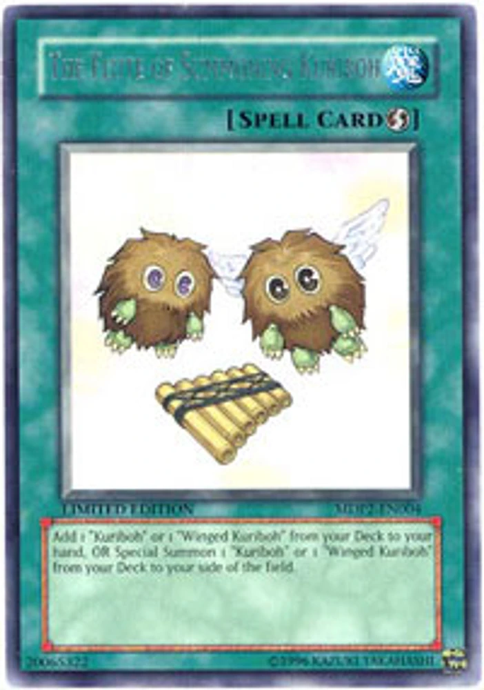 The Flute of Summoning Kuriboh - MDP2-EN004 - Rare - Limited Edition