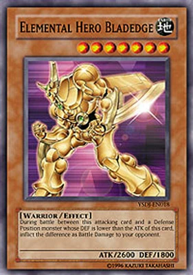 Elemental Hero Bladedge - YSDJ-EN018 - Common