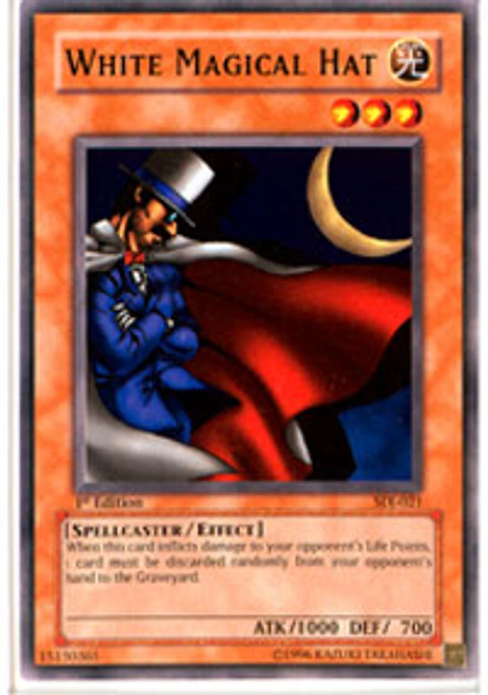 White Magical Hat - SDJ-021 - Common - 1st Edition
