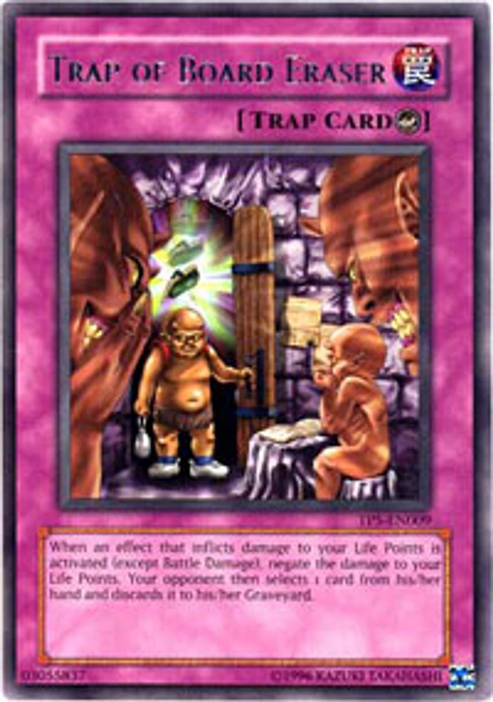 Trap of Board Eraser - TP5-EN009 - Rare - Unlimited Edition