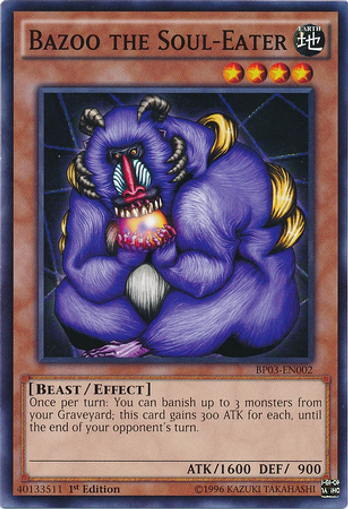 Bazoo the Soul-Eater - BP03-EN002 - Common - 1st Edition