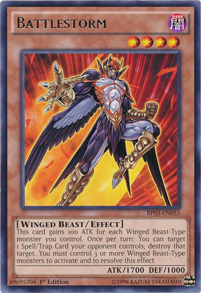 Battlestorm - BP03-EN055 - Rare - 1st Edition