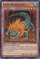 Lion Alligator - BP03-EN089 - Rare - 1st Edition