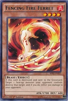 Fencing Fire Ferret - BP03-EN107 - Rare - 1st Edition