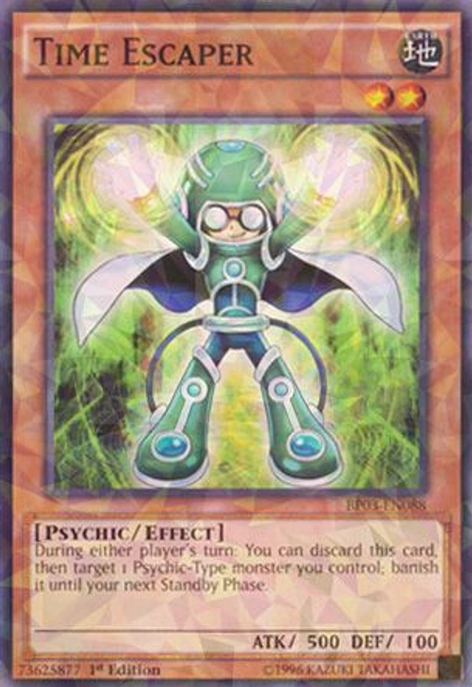 Time Escaper - BP03-EN088 - Shatterfoil - 1st Edition