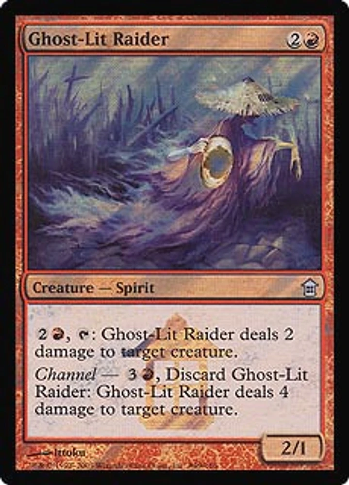 Ghost-lit Raider - Foil - Launch Promo