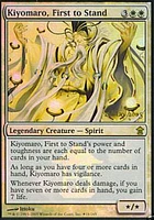 Kiyomaro, First to Stand - Foil - Prerelease Promo