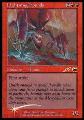 Lightning Hounds - Foil - Book Promos