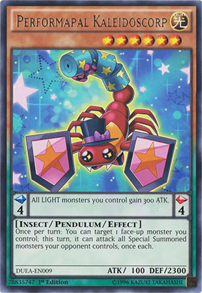 Performapal Kaleidoscorp - DUEA-EN009 - Rare