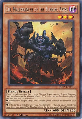 Cir, Malebranche of the Burning Abyss - DUEA-EN084 - Rare