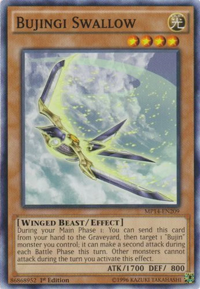 Bujingi Swallow - MP14-EN209 - Common - 1st Edition