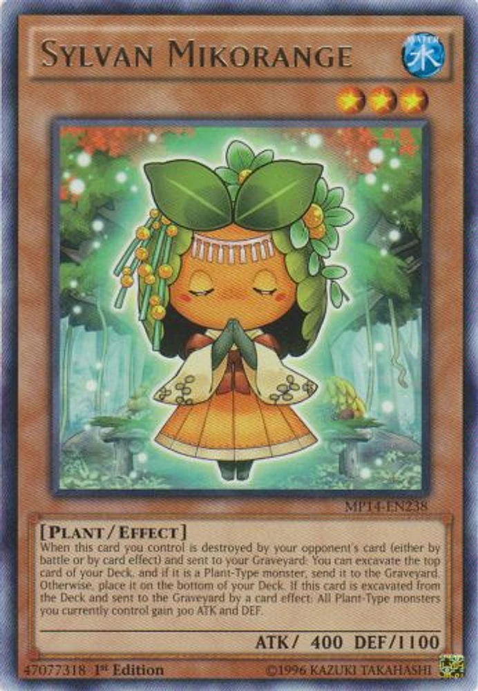 Sylvan Mikorange - MP14-EN238 - Rare - 1st Edition
