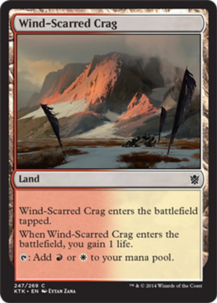 Wind-Scarred Crag - Foil