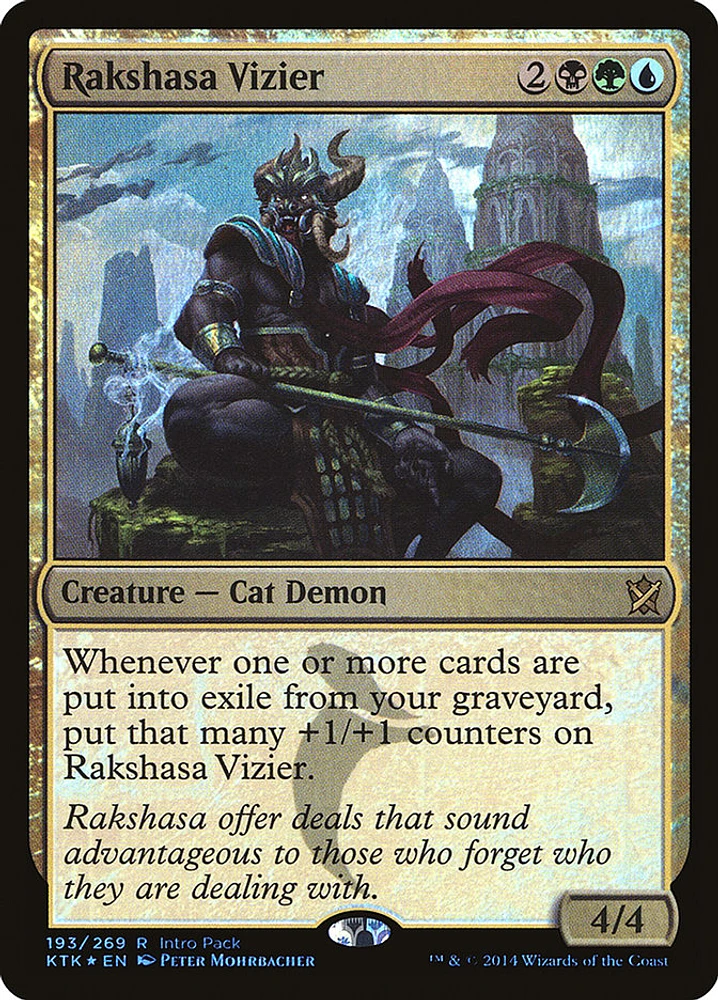 Rakshasa Vizier - Intro Deck Promo