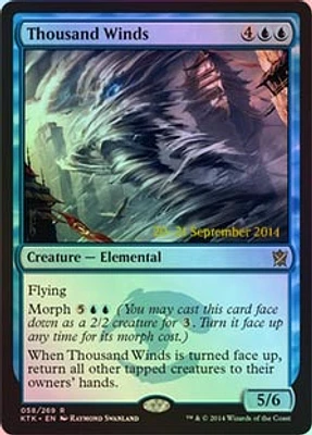 Thousand Winds - Foil - Prerelease Promo