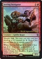 Jeering Instigator - Foil - Prerelease Promo