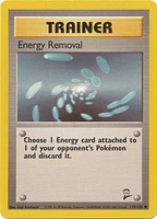 Energy Removal