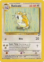 Raticate - 58/130 - Uncommon - Unlimited Edition