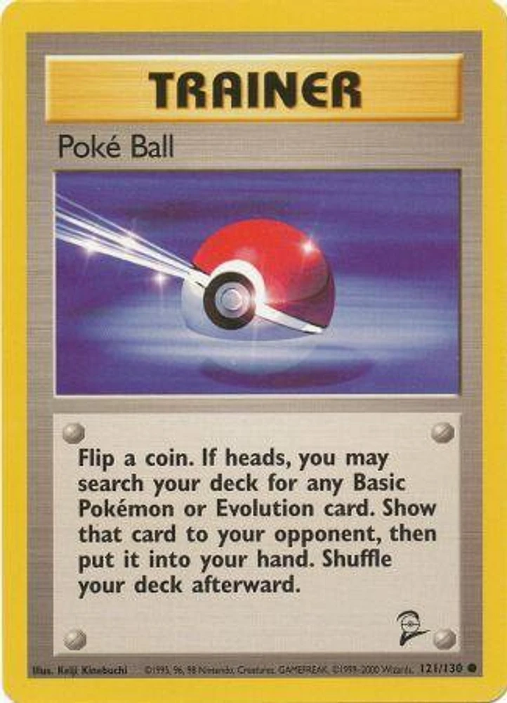 Poke ball - 121/130 - Common - Unlimited Edition